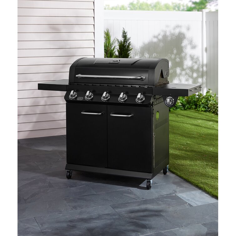 Dyna Glo 5 Burner Propane Gas Grill with Cabinet Reviews Wayfair